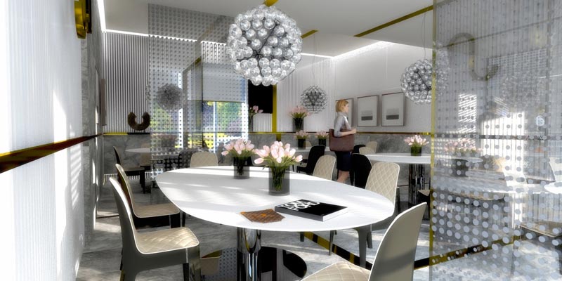 JM Restaurant a Roma - Interior Design - Marco Bonfigli Architetto